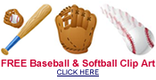 free baseball and softball clip art