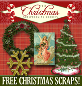 free Christmas scrapbooking supplies