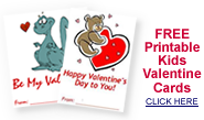 free downloadable kids valentine cards