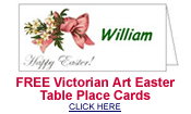 free Easter table placecards