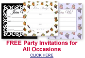 free printable party invitations