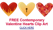 free valentine hearts clip art