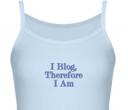 Therefore I Am tank top